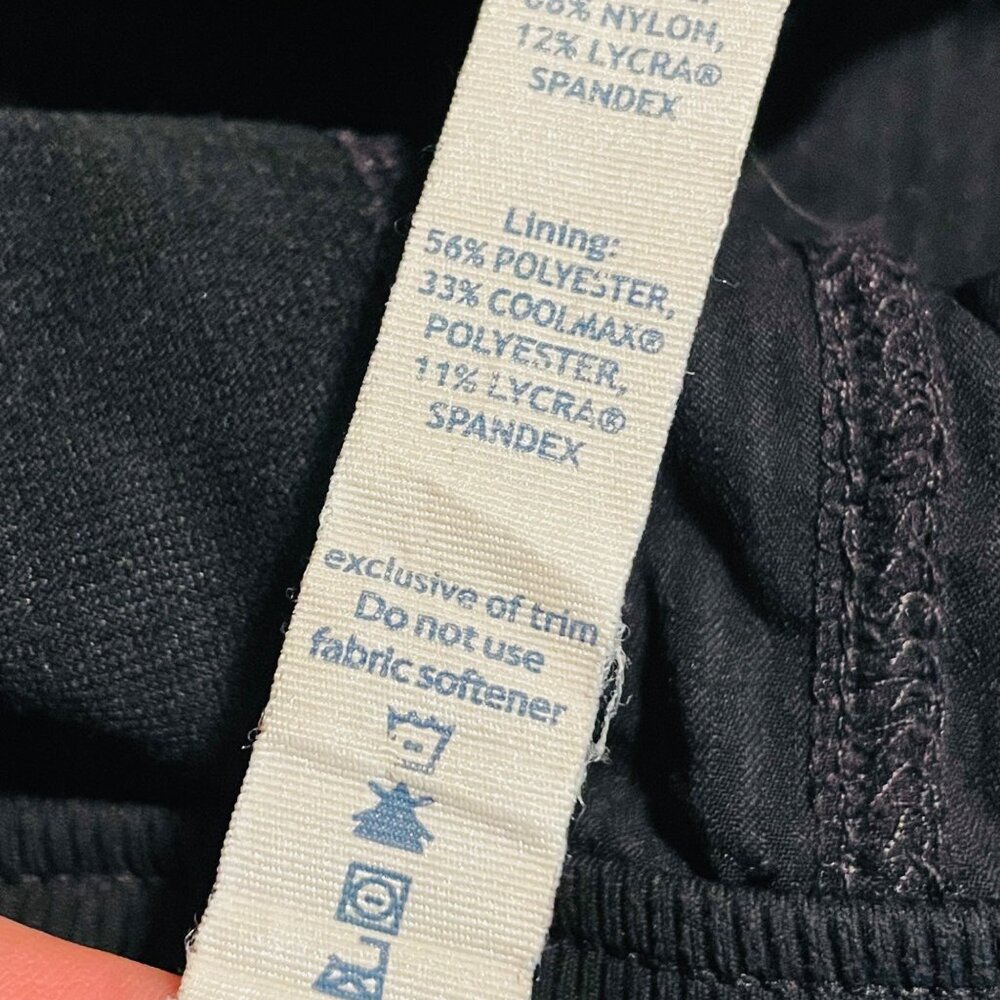 Lululemon Athletica Women's Cropped Pants Size 6 Black Stretch Nylon/Spandex - Picture 4 of 8